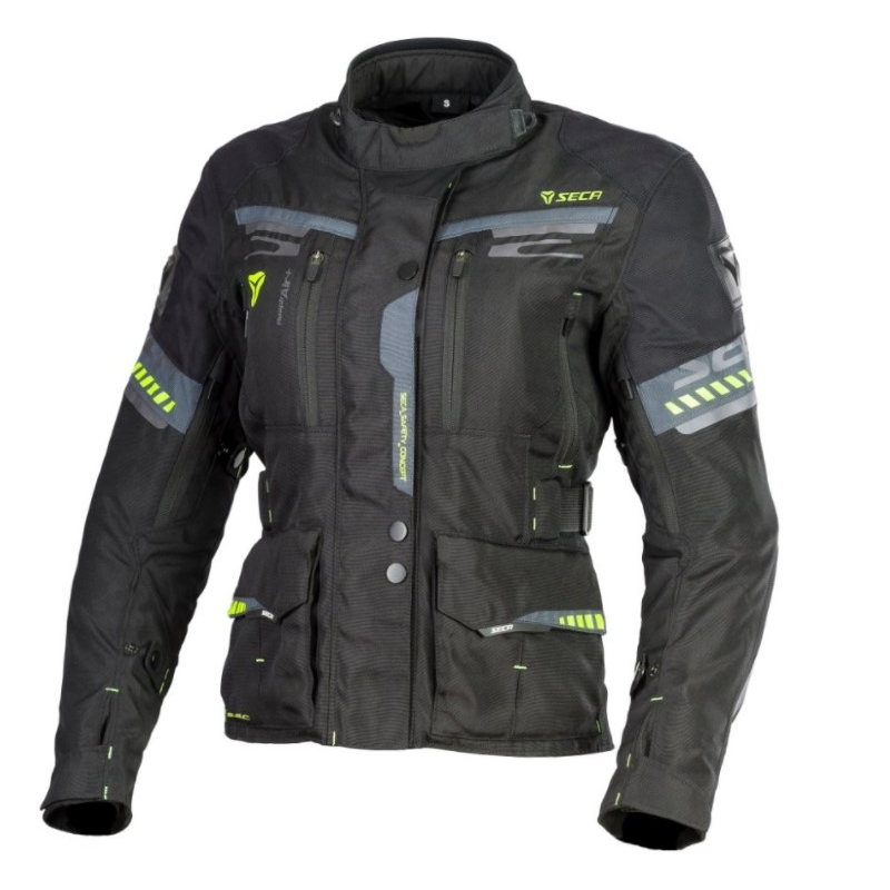 Ženska motoristična jakna SECA Arrakis II black razprodaja