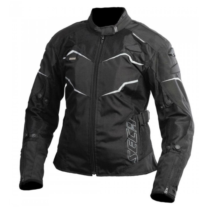 Ženske motoristične jakne SECA Stream III Black razprodaja
