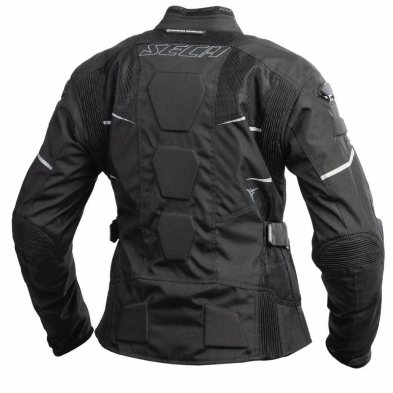 Ženske motoristične jakne SECA Stream III Black razprodaja