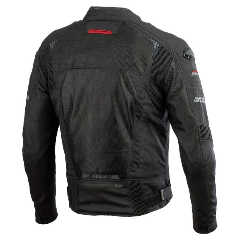Motoristična jakna SECA SuperAir black naprodaj razprodaja