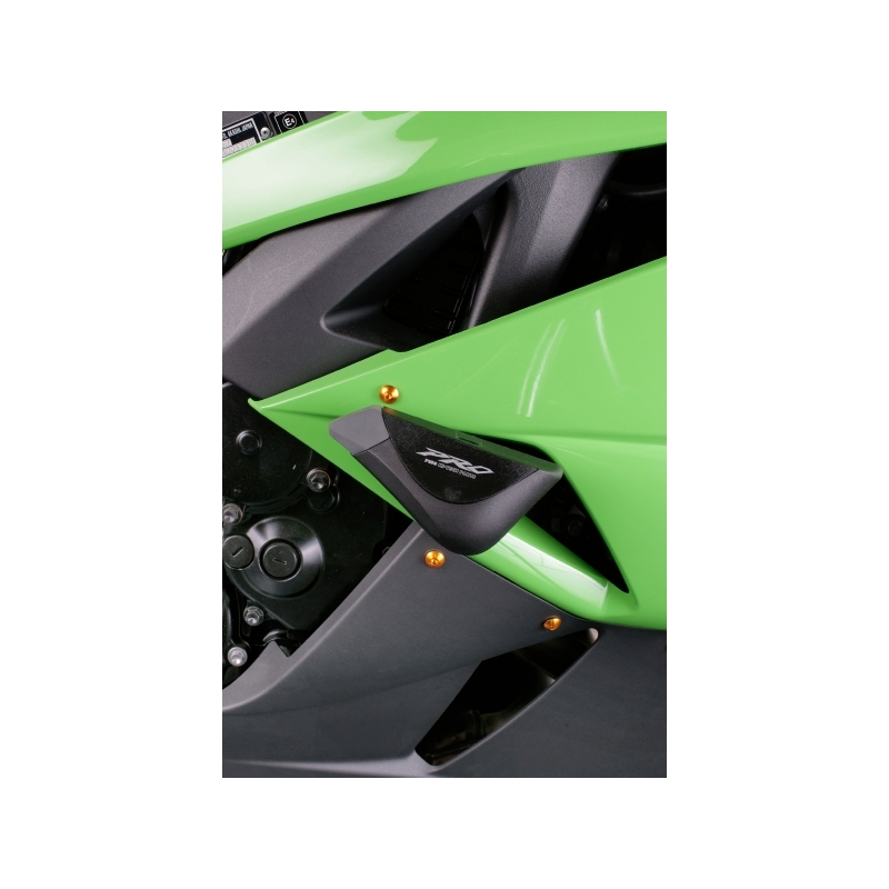 Oblazinjeni ščitniki Puig PRO - Kawasaki ZX-6R (09-15) črni