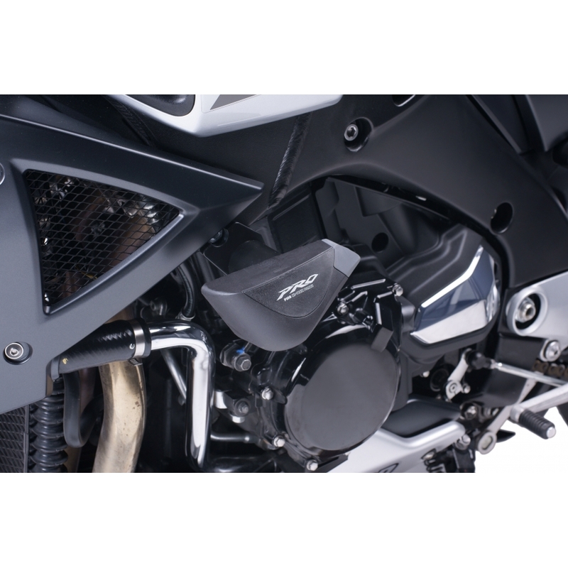 Varovala za trakcijo Puig PRO - Suzuki B-King (07-11) črna