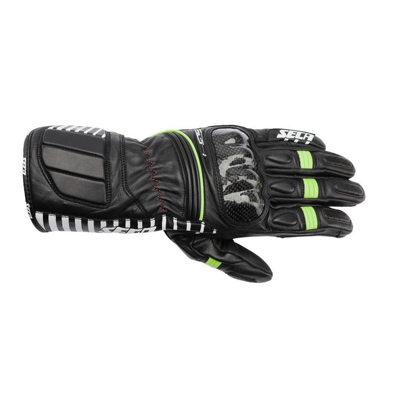Motoristične rokavice SECA Mercury IV black-fluo rumena razprodaja