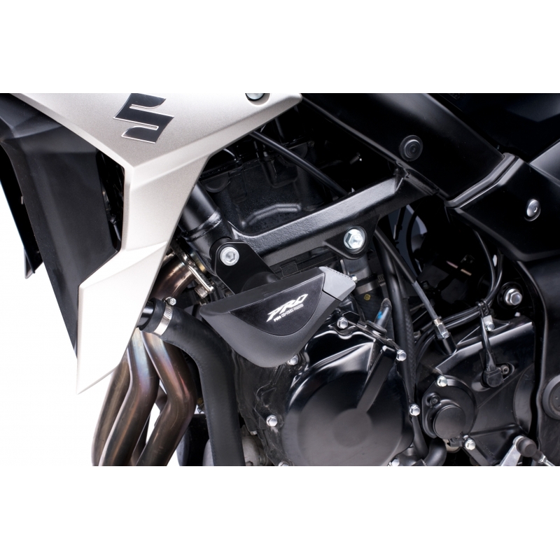 Oblazinjeni ščitniki Puig PRO - Suzuki GSX-R1000 (09-14) črni