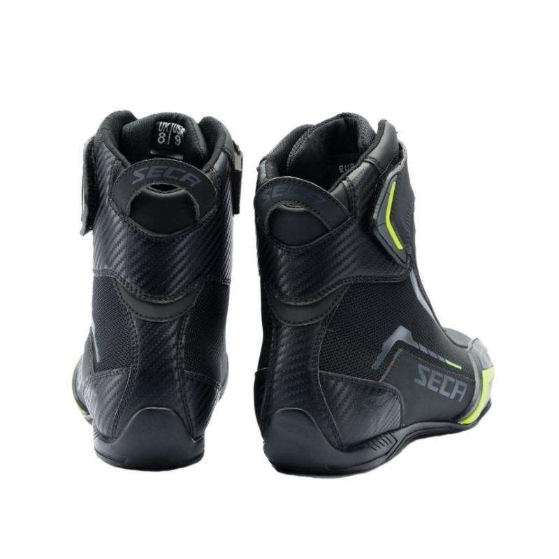Motoristični škornji SECA Apex Evo black-fluo rumena razprodaja