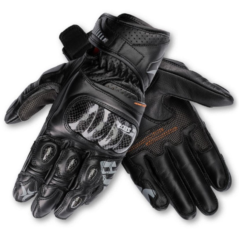 Motoristične rokavice SECA Trackday Short black