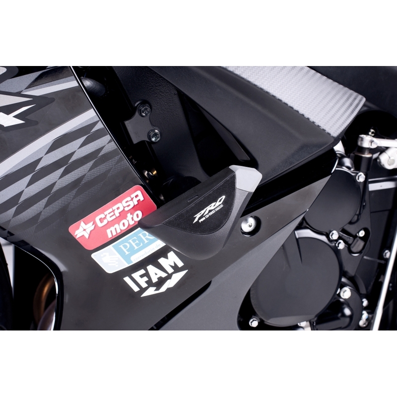 Podloženi ščitniki Puig PRO - Suzuki GSX-R600, GSX-R750 črni