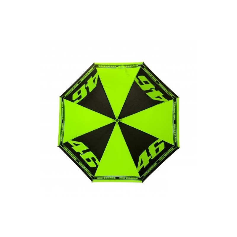 Zložljiv dežnik VR46 Valentino Rossi Doctor black-fluo yellow