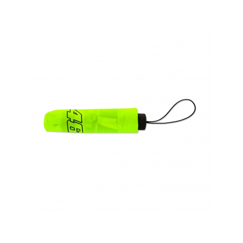 Zložljiv dežnik VR46 Valentino Rossi Doctor black-fluo yellow