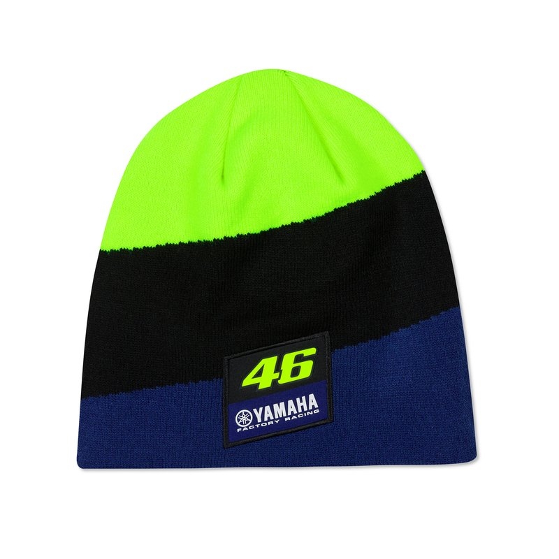 Kapa VR46 Valentino Rossi Yamaha modro-črna-fluo zelena