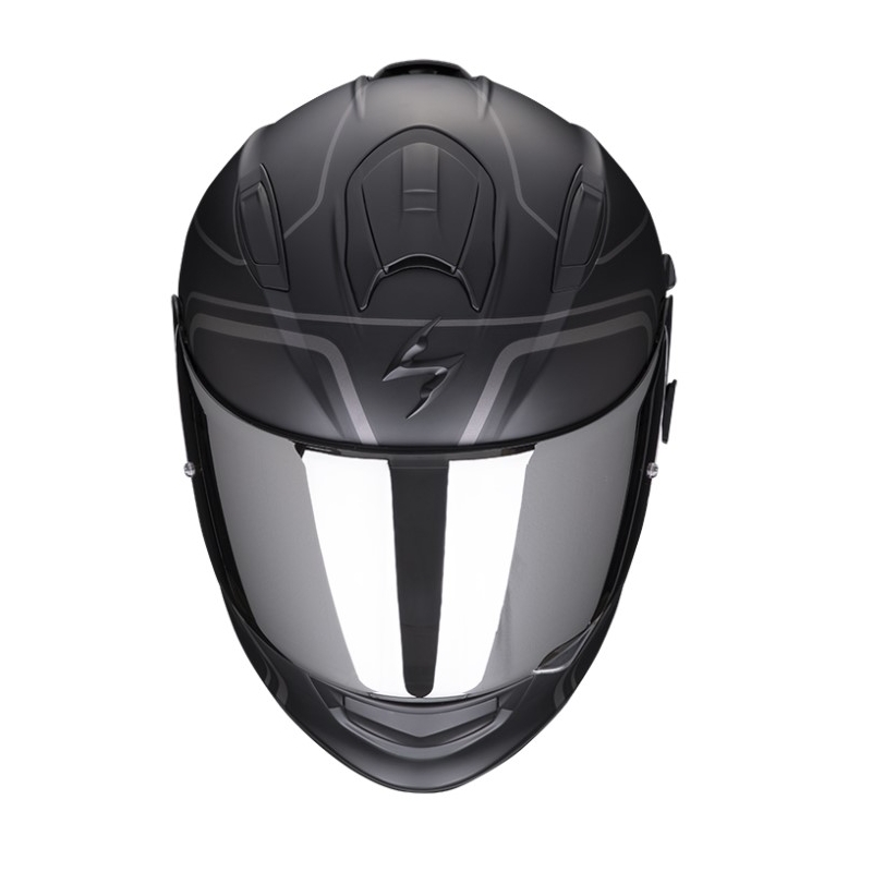 Integralna motoristična čelada SCORPION EXO-491 WEST mat črno-srebrna