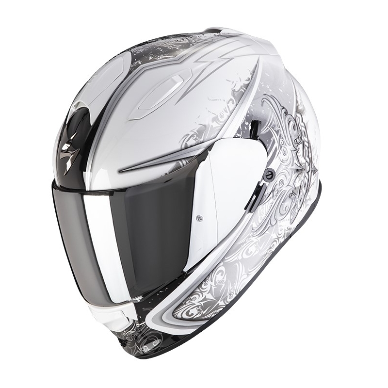 Integralna motoristična čelada SCORPION EXO-491 RUN belo-črna