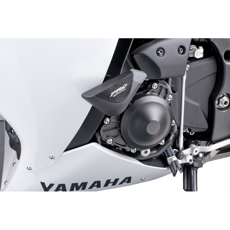Oblazinjeni ščitniki Puig PRO - Yamaha YZF-R1 (09-13) črni