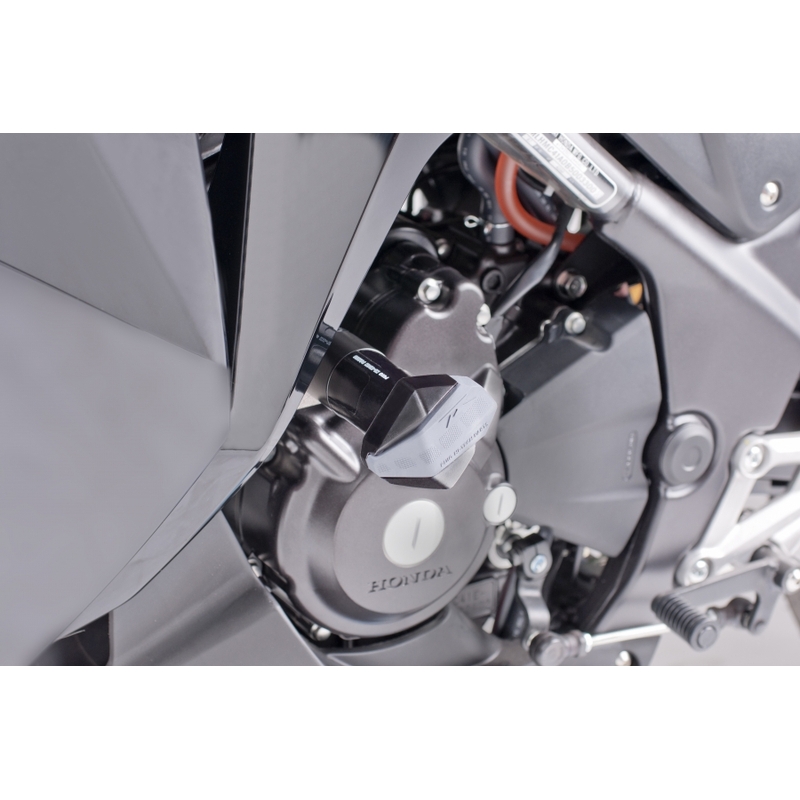 Varovala za trakcijo Puig R12 - Honda CBR250R (11-15) črna