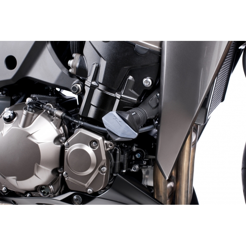 Oblazinjene tekalne plasti Puig R12 - Kawasaki Z1000 (14-15) črna
