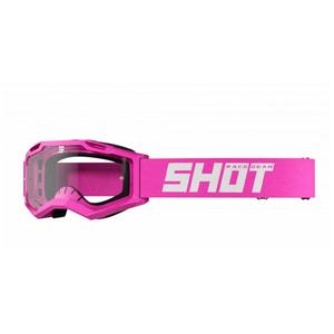 Motokros očala Shot Assault 2.0 Solid fluo pink