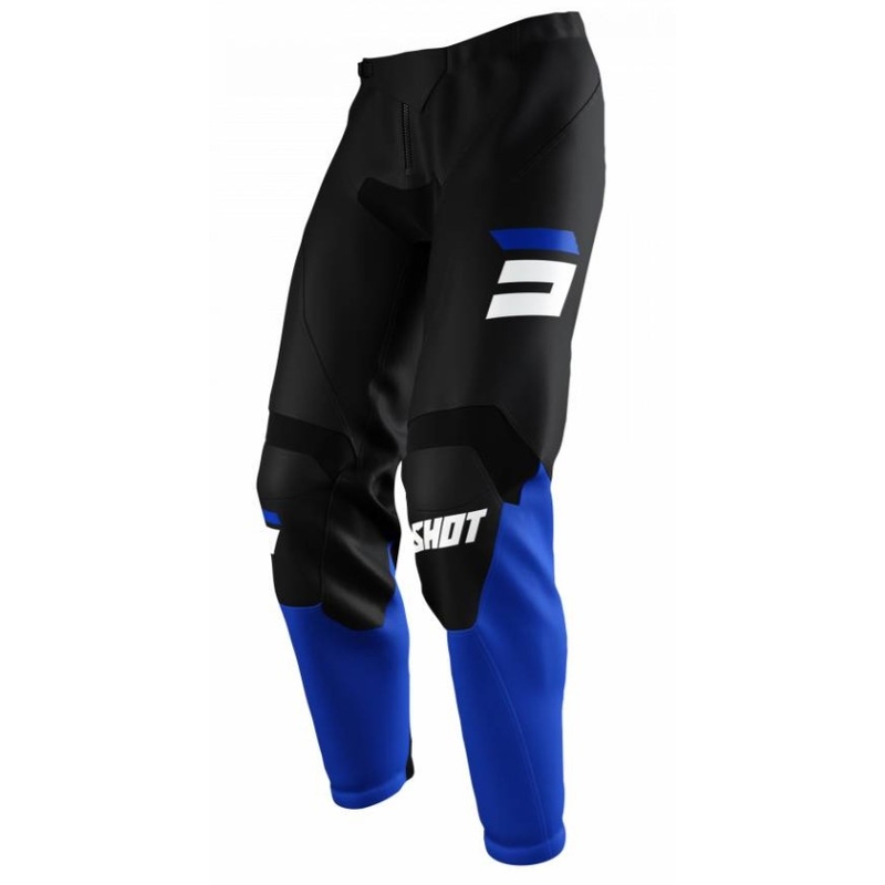 Motokros hlače Shot Raw Burst Black and Blue razprodaja