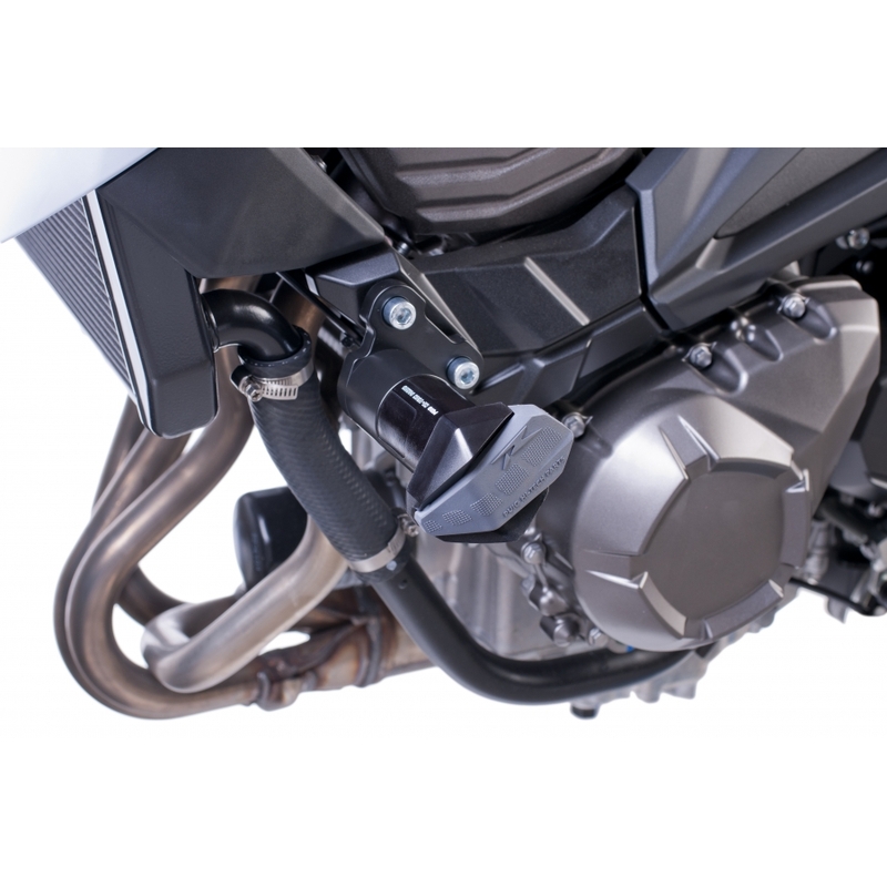 Oblazinjene tekalne plasti Puig R12 - Kawasaki Z800 (13-15) črna