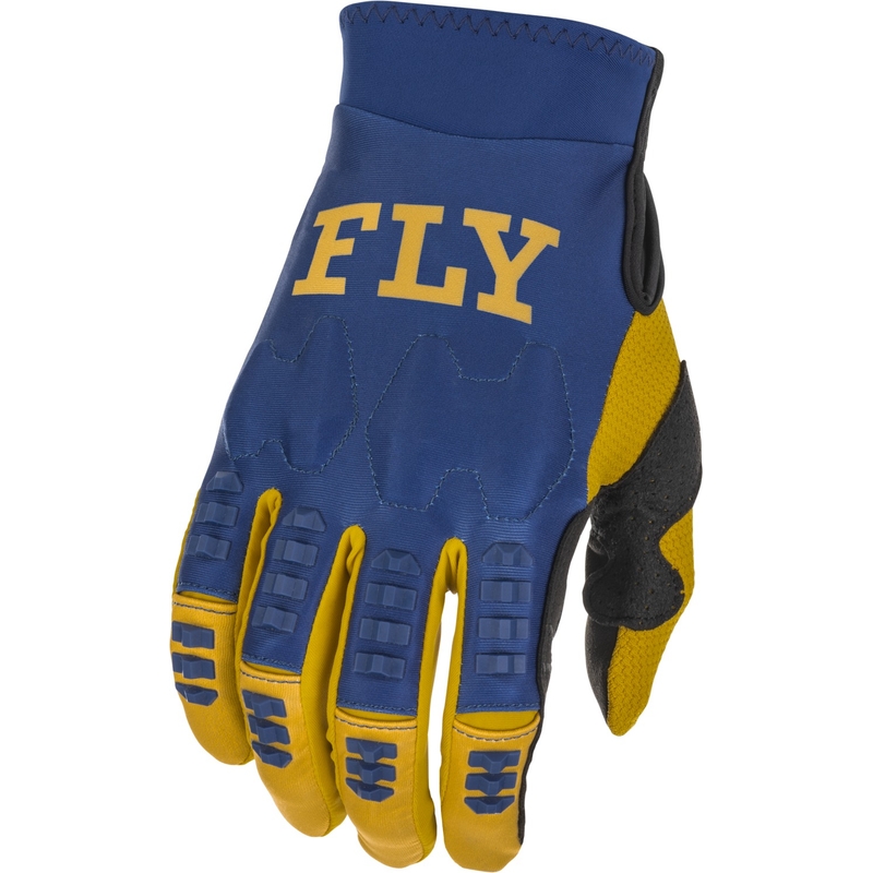 Motokros rokavice FLY Racing Evolution DST 2022 black-blue-gold