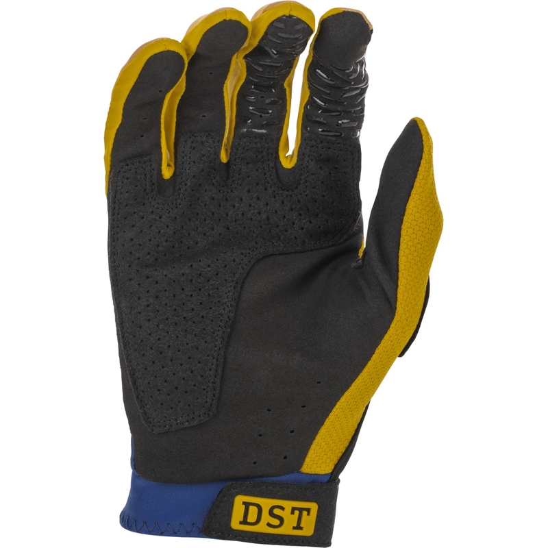 Motokros rokavice FLY Racing Evolution DST 2022 black-blue-gold