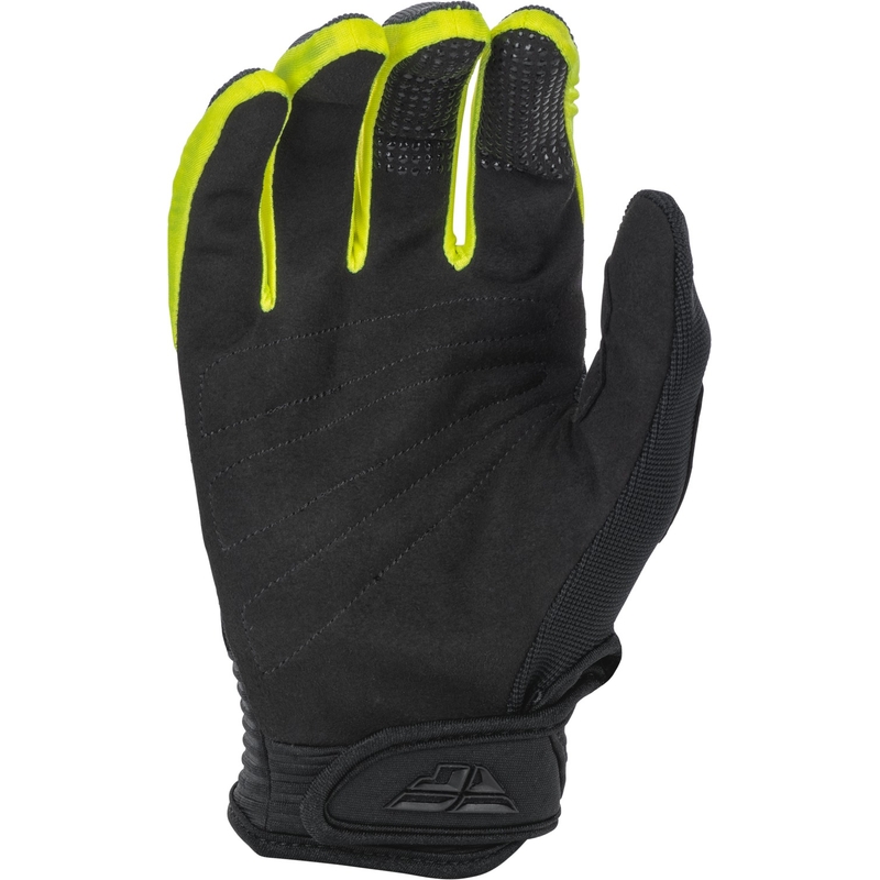 Motokros rokavice FLY Racing F-16 2022 black-grey-fluo yellow