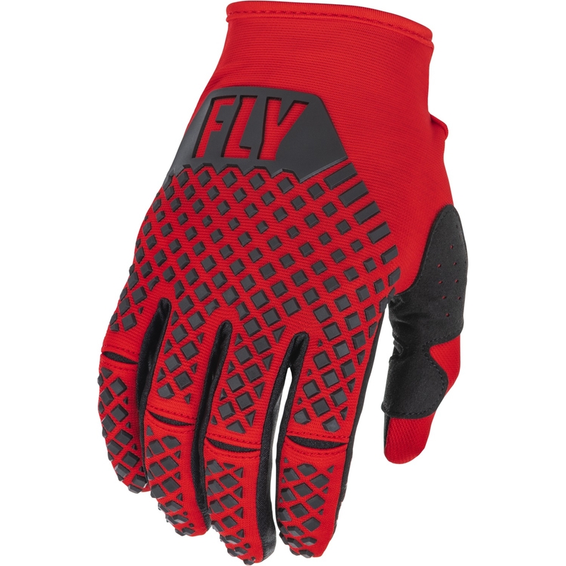 Motokros rokavice FLY Racing Kinetic 2022 black-grey-red