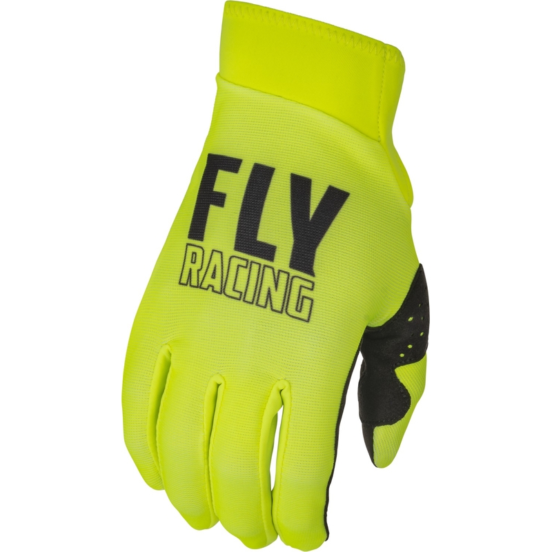 Motokros rokavice FLY Racing Pro Lite black-fluo yellow