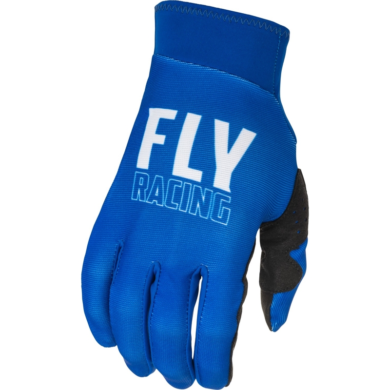 Motokros rokavice FLY Racing Pro Lite belo-modre
