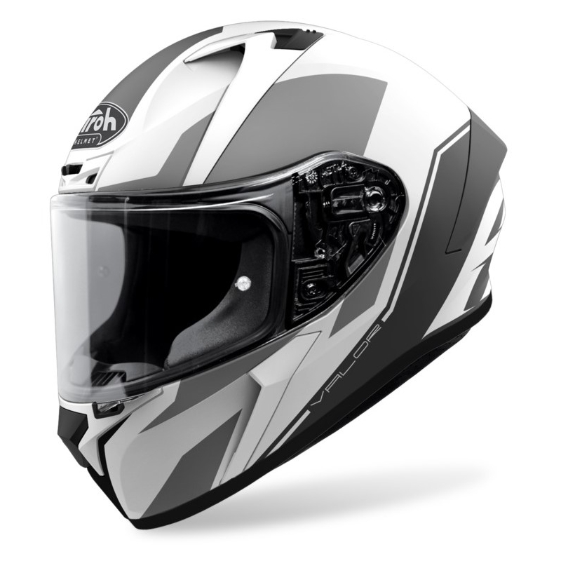Integralna motoristična čelada Airoh Valor Wings 2021 bela mat