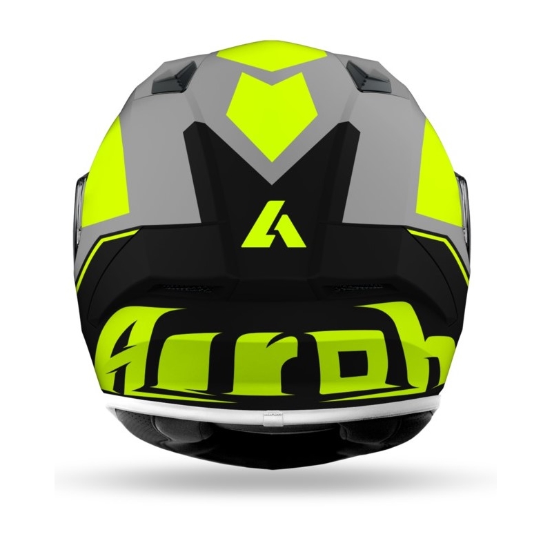 Airoh Valor Wings 2021 fluo rumena mat integralna motoristična čelada razprodaja