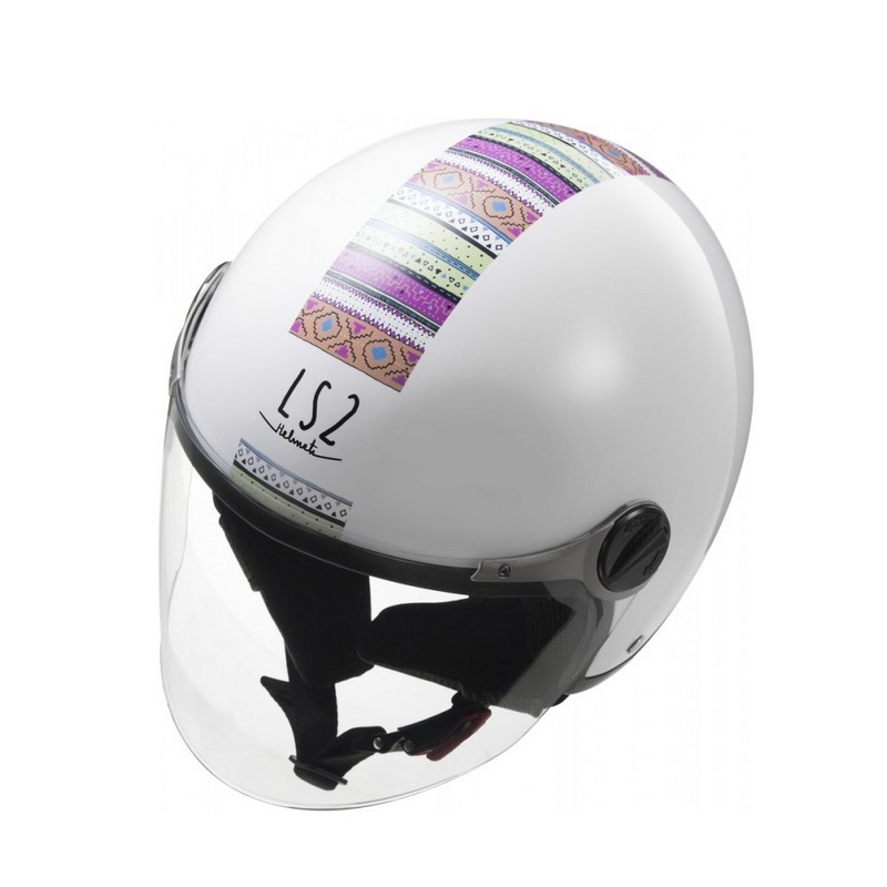 Motoristična čelada odprta LS2 OF560 ROCKET II bela razprodaja