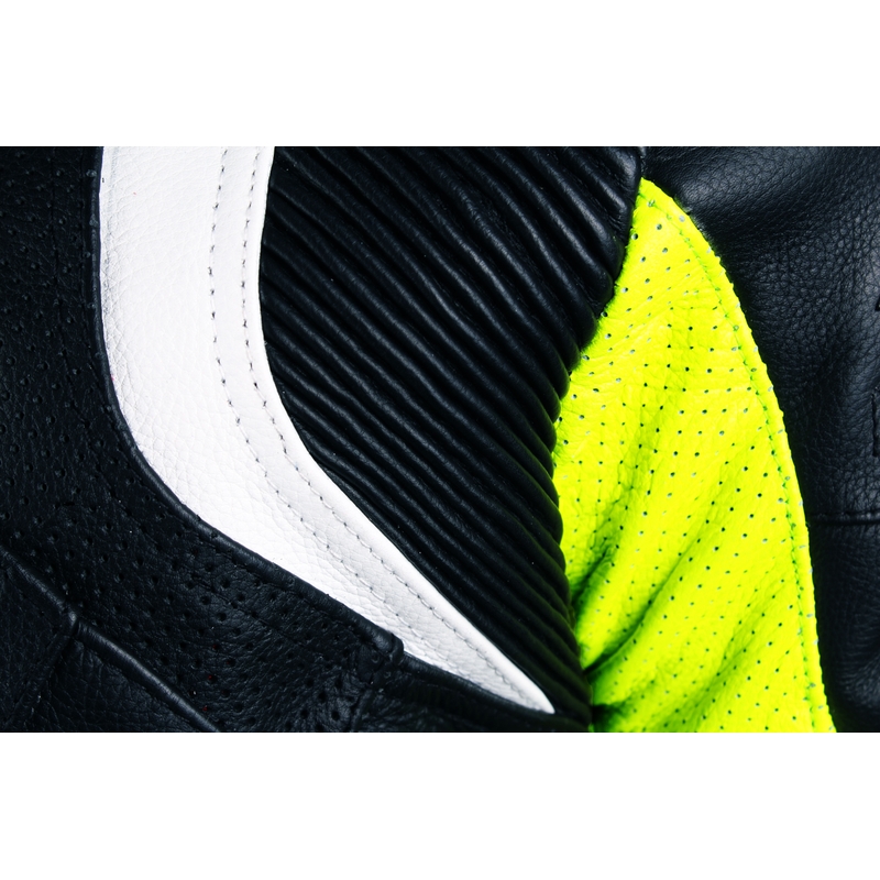 Moška jakna Street Racer GT6 black-white-fluo yellow razprodaja