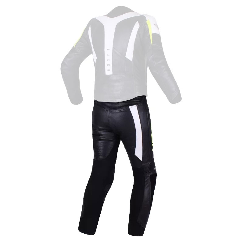 Moške hlače RSA Blade black-white-fluo yellow razprodaja