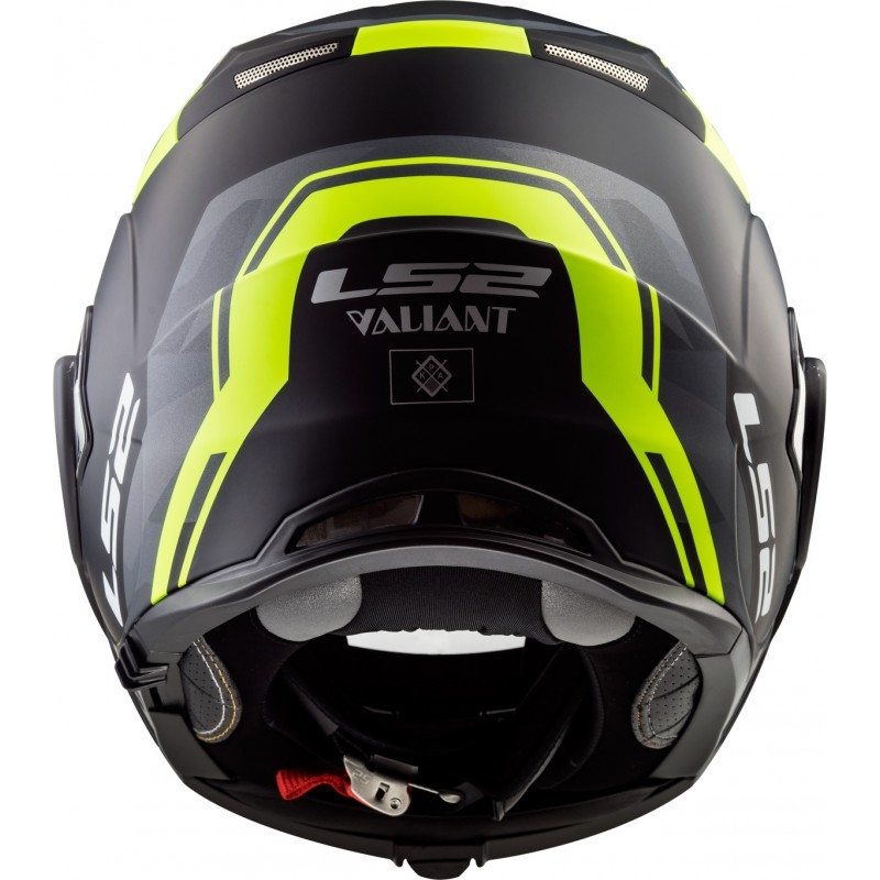 Čelada LS2 FF399 Valiant Line black-fluo rumena - II. kakovost