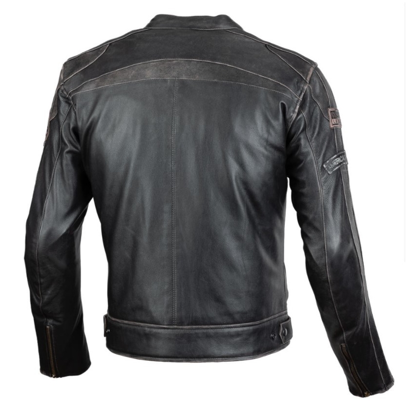 Motoristična jakna SECA Aviator II black-brown