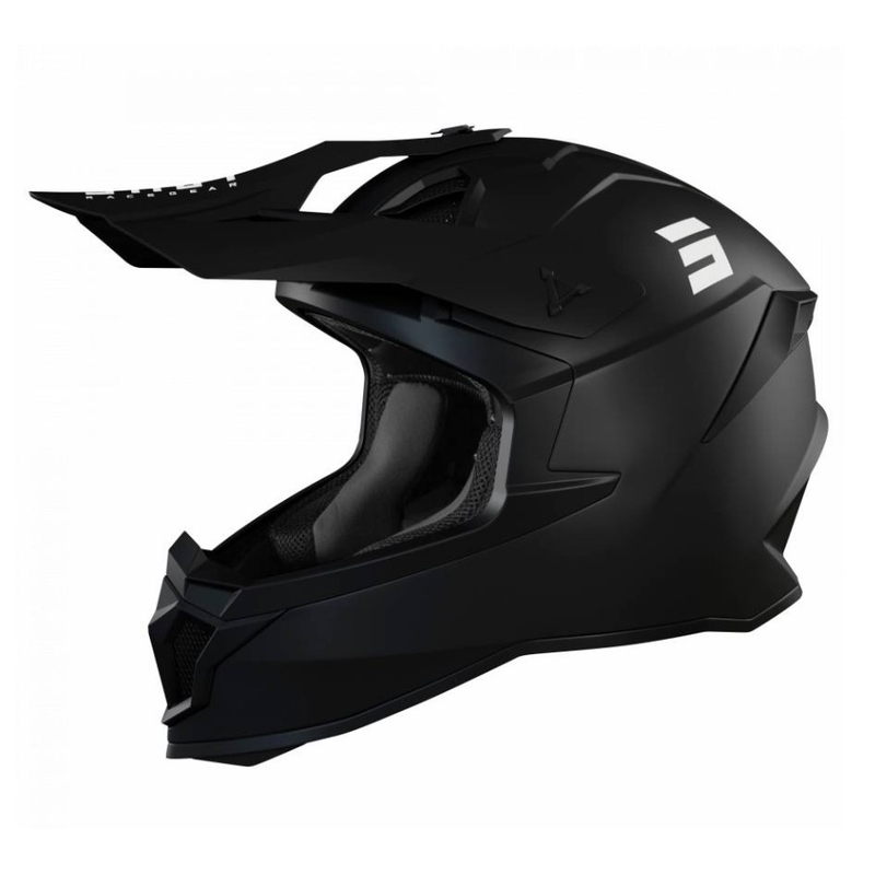 Motokros čelada Shot Lite Fury Solid 2.0 črna