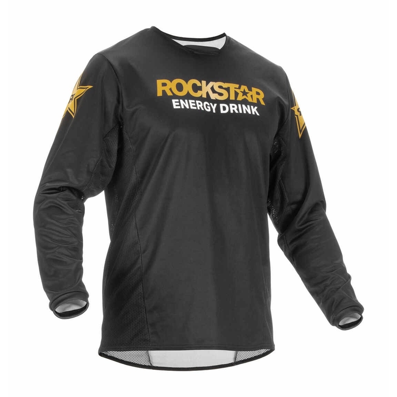 Motokros majica FLY Racing Kinetic Rockstar 2022 black