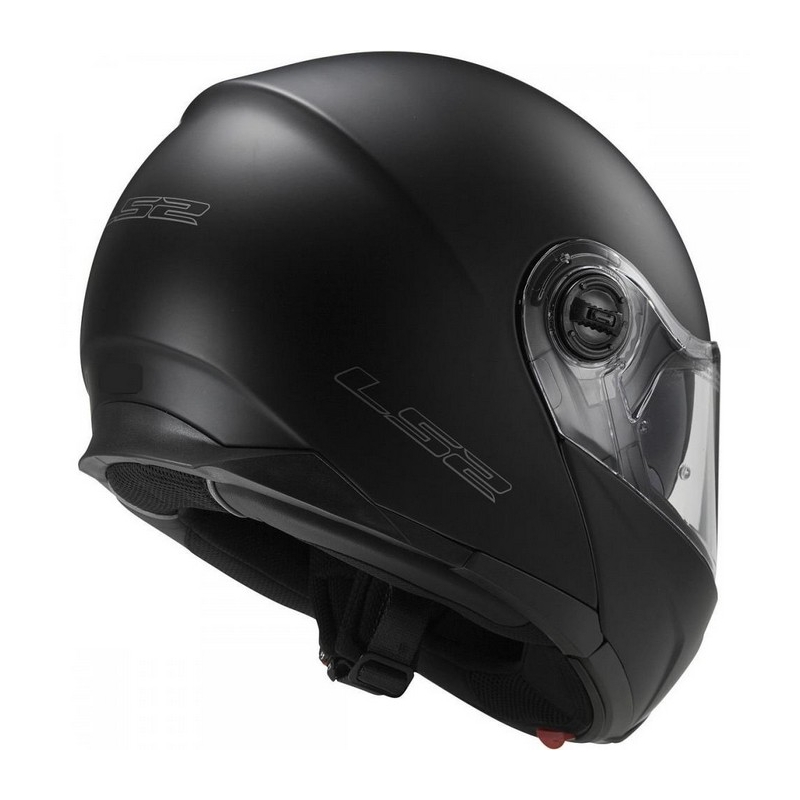 LS2 FF325 Strobe Black Matte Flip-up motoristična čelada