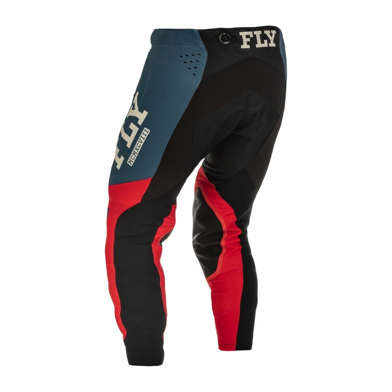 Motokros hlače FLY Racing Evolution DST 2022 rdeče-sive