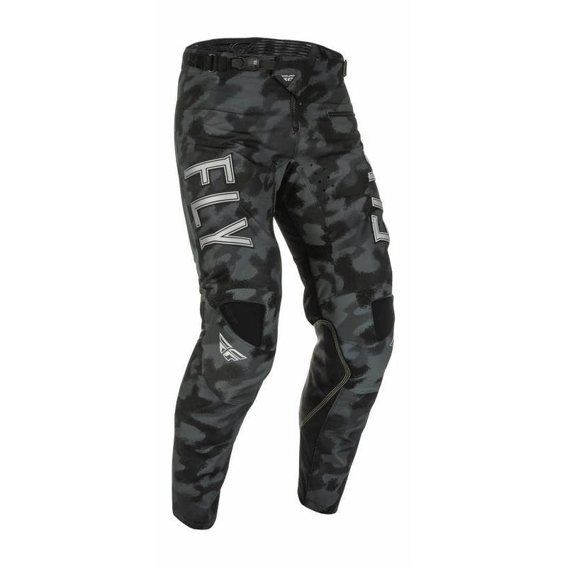 Motokros hlače FLY Racing Kinetic S.E. 2022 black-grey camo