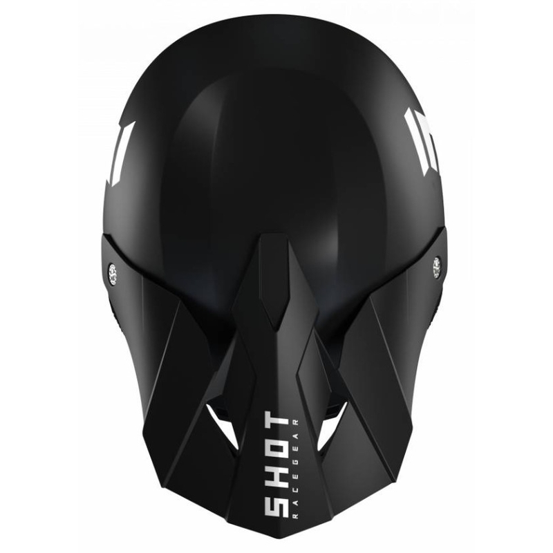 Motokros čelada Shot Furious Solid 2.0 black razprodaja