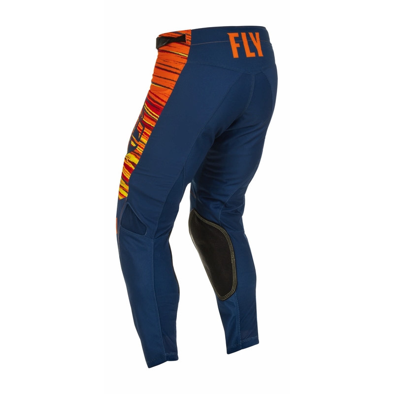 Motokros hlače FLY Racing Kinetic Wawe 2022 blue-orange