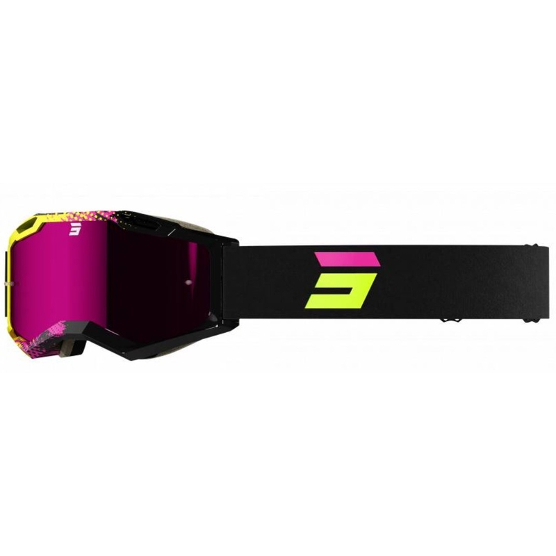 Shot Iris 2.0 Fusion black-pink-fluo yellow motokros očala razprodaja