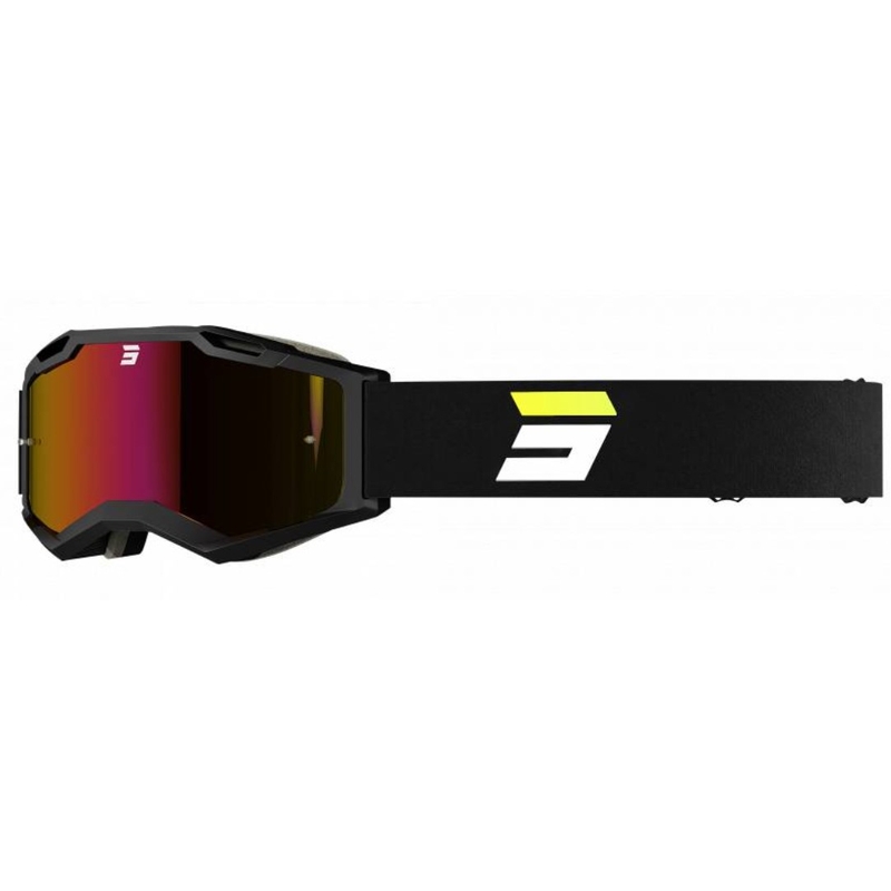 Motokros očala Shot Iris 2.0 Tech fluo rumeno-belo-črna