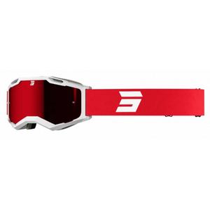 Motokros očala Shot Iris 2.0 Tech white-red