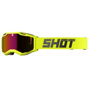 Motokros očala Shot Iris 2.0 Solid fluo rumena