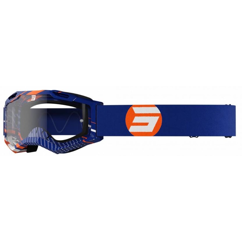 Motokros očala Shot Assault 2.0 Focus modro-oranžna