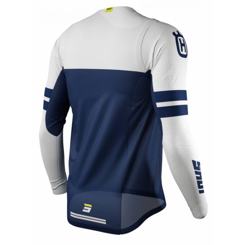 Motokros majica Shot Aerolite Husqvarna modra