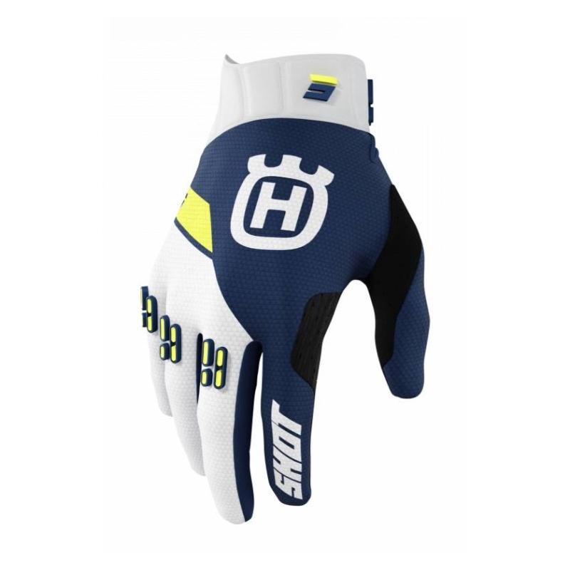 Motokros rokavice Shot Aerolite Husqvarna modre prodajne razprodaja
