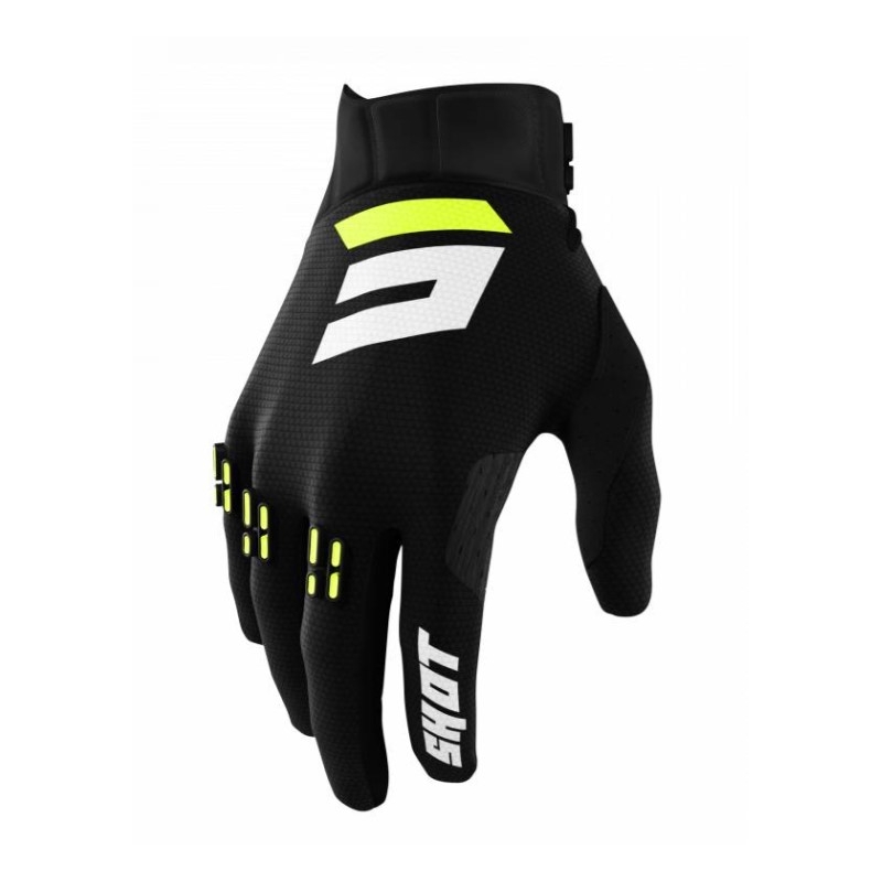Motokros rokavice Shot Aerolite Gradient Black razprodaja